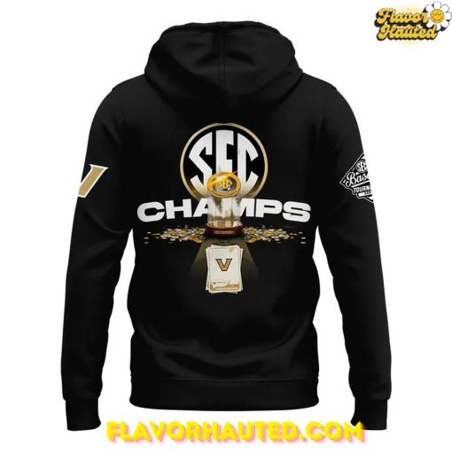 Vanderbilt Commodores 2025 SEC Baseball Conference Tournament Champions Hoodie