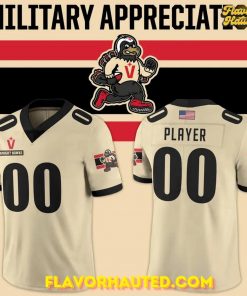 Vegas Knight Hawks 2025 Military Appreciation Limited Edition Football Jersey