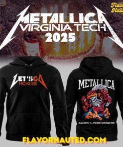 Virginia Tech Hokies Music Concert Night 2025 Black Hoodie