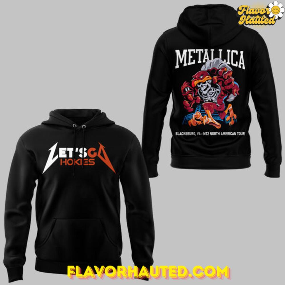 Virginia Tech Hokies Music Concert Night 2025 Black Hoodie Virginia Tech Hokies Music Concert Night 2025 Black Hoodie