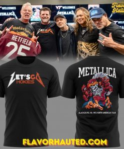 Virginia Tech Hokies Music Concert Night 2025 Black T-Shirt