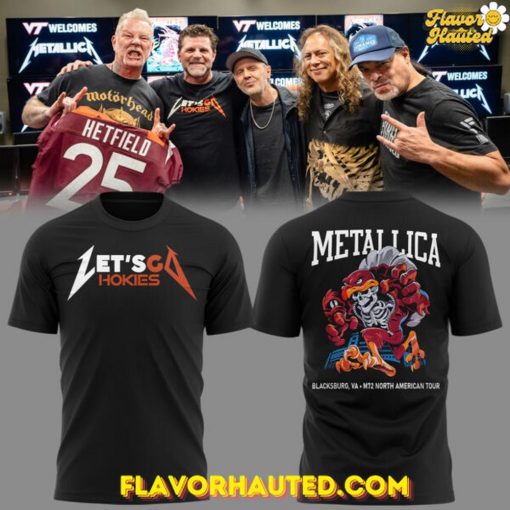 Virginia Tech Hokies Music Concert Night 2025 Black T-Shirt