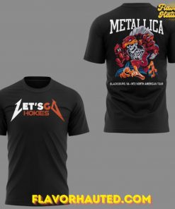 Virginia Tech Hokies Music Concert Night 2025 Black T-Shirt
