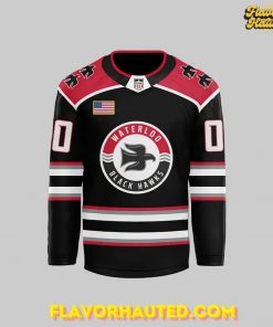 Waterloo Black Hawks Clark Cup 2025 Special Hockey Jersey