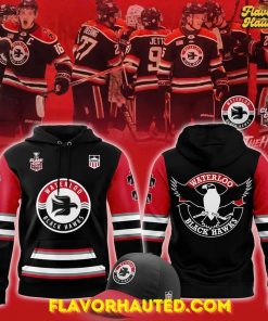 Waterloo Black Hawks Clark Cup 2025 Special Hoodie