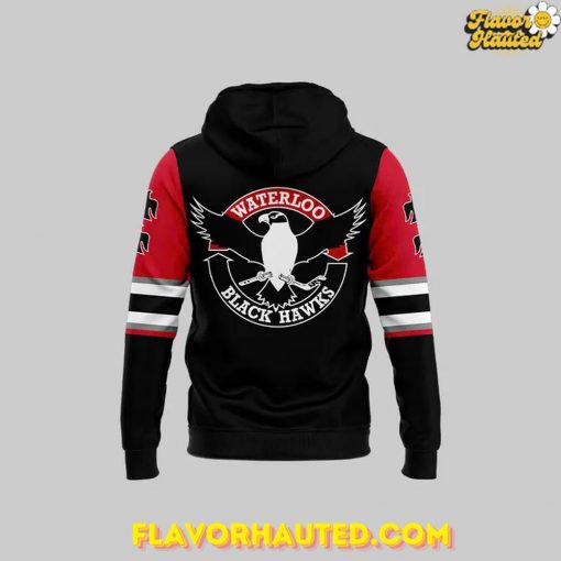 Waterloo Black Hawks Clark Cup 2025 Special Hoodie