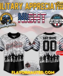 West Virginia Black Bears x Military Night 2025 Special Camo Jersey
