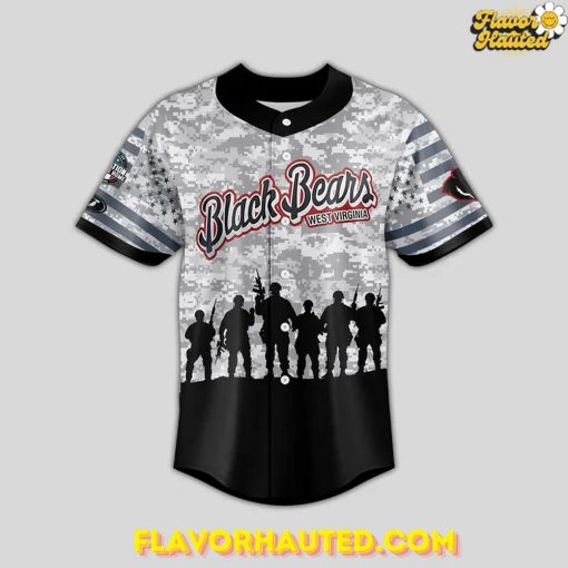 West Virginia Black Bears x Military Night 2025 Special Camo Jersey