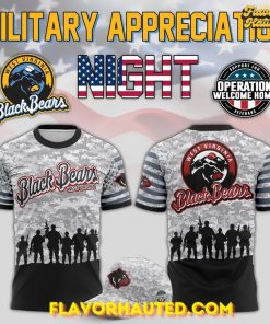West Virginia Black Bears x Military Night 2025 Special Camo T-Shirt