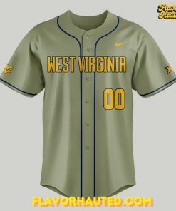 West Virginia Mountaineers 2025 Camo Limited Baseball Jersey 2