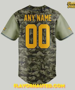 West Virginia Mountaineers 2025 Camo Limited Baseball Jersey 3