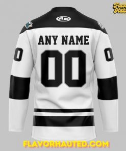 Wichita Thunder Home Opener 2025 26 White Hockey Jersey 3