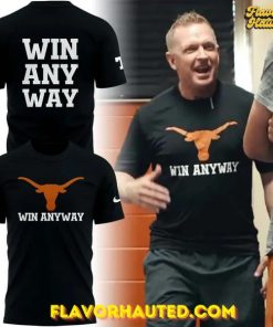“Win Any Way” Special Texas Longhorns 2025 T-Shirt