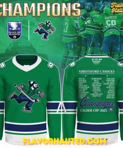 Abbotsford Canucks Champions Calder Cup 2025 Playoffs Special Hockey Jersey