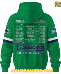Abbotsford Canucks Champions Calder Cup 2025 Playoffs Special Hoodie 3
