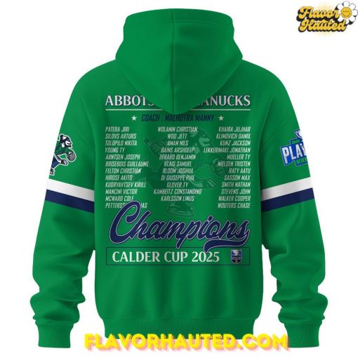 Abbotsford Canucks Champions Calder Cup 2025 Playoffs Special Hoodie