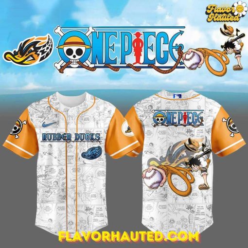 Akron RubberDucks One Piece Night Game Special Baseball Jersey