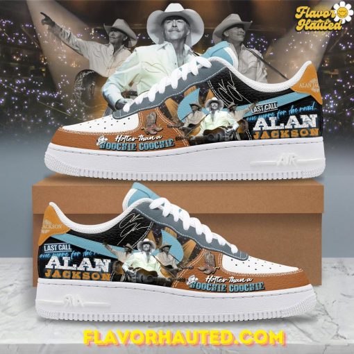 Alan Jackson Last Call Tour Limited Edition Air Force 1