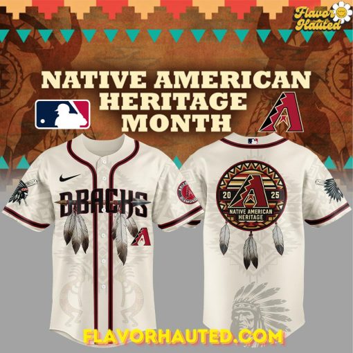Arizona Diamondbacks Native American Heritage Month Limited Edition 2025 Baseball Jersey