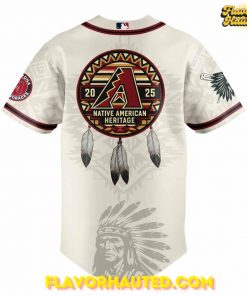 Arizona Diamondbacks Native American Heritage Month Limited Edition 2025 Baseball Jersey 3