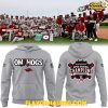 Arkansas Razorbacks 2025 Omahogs Men’s College World Series Limited Gray Hoodie