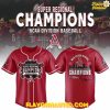 Arkansas Razorbacks 2025 Super Regionals Champions Special Baseball Jersey