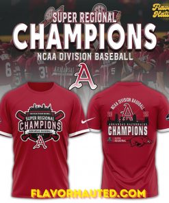 Arkansas Razorbacks 2025 Super Regionals Champions Special T-Shirt
