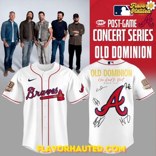 Atlanta Braves Old Dominion Show Special Edition Baseball Jersey