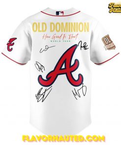 Atlanta Braves Old Dominion Show Special Edition Baseball Jersey 3