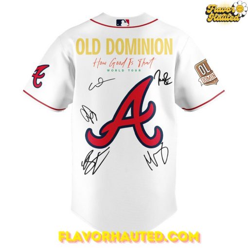Atlanta Braves Old Dominion Show Special Edition Baseball Jersey