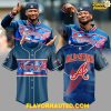 Atlanta Braves Peace Up All-Star Special Baseball Jersey