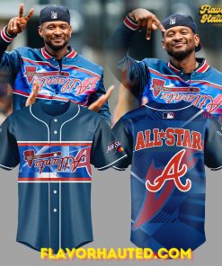 Atlanta Braves Peace Up All-Star Special Baseball Jersey