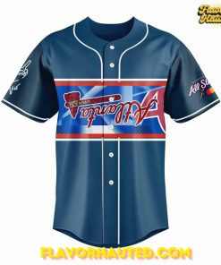 Atlanta Braves Peace Up All-Star Special Baseball Jersey