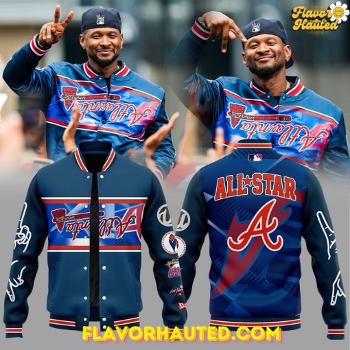 Atlanta Braves Peace Up All-Star Special Bomber Jacket