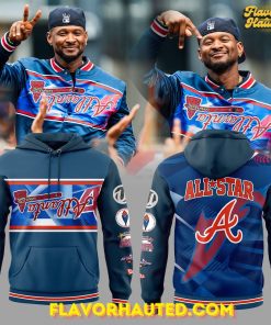 Atlanta Braves Peace Up All-Star Special Hoodie