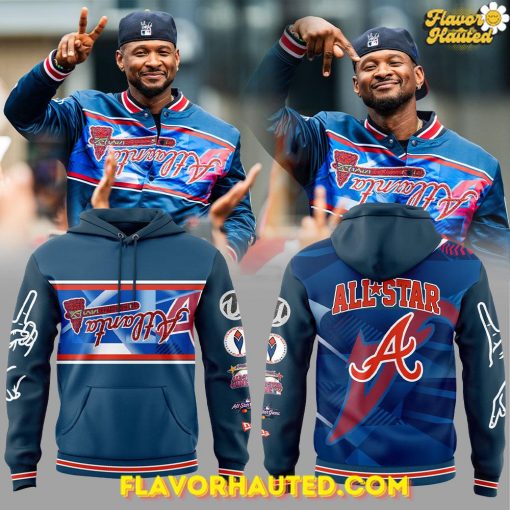 Atlanta Braves Peace Up All-Star Special Hoodie