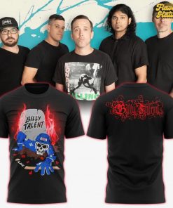 Billy Talent In Quebec Canada Tour 2025 Special T-Shirt