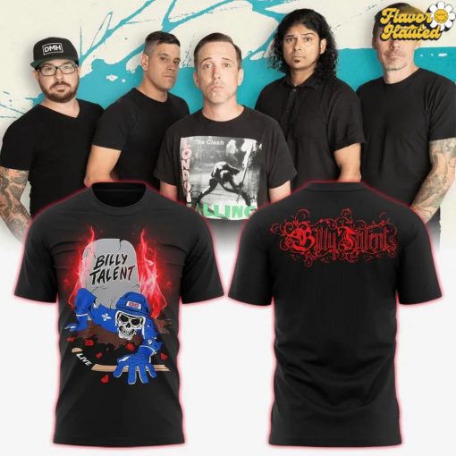 Billy Talent In Quebec Canada Tour 2025 Special T-Shirt