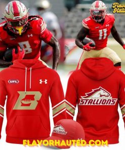 Birmingham Stallions Football 2025 Special Red Hoodie