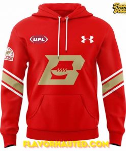 Birmingham Stallions Football 2025 Special Red Hoodie