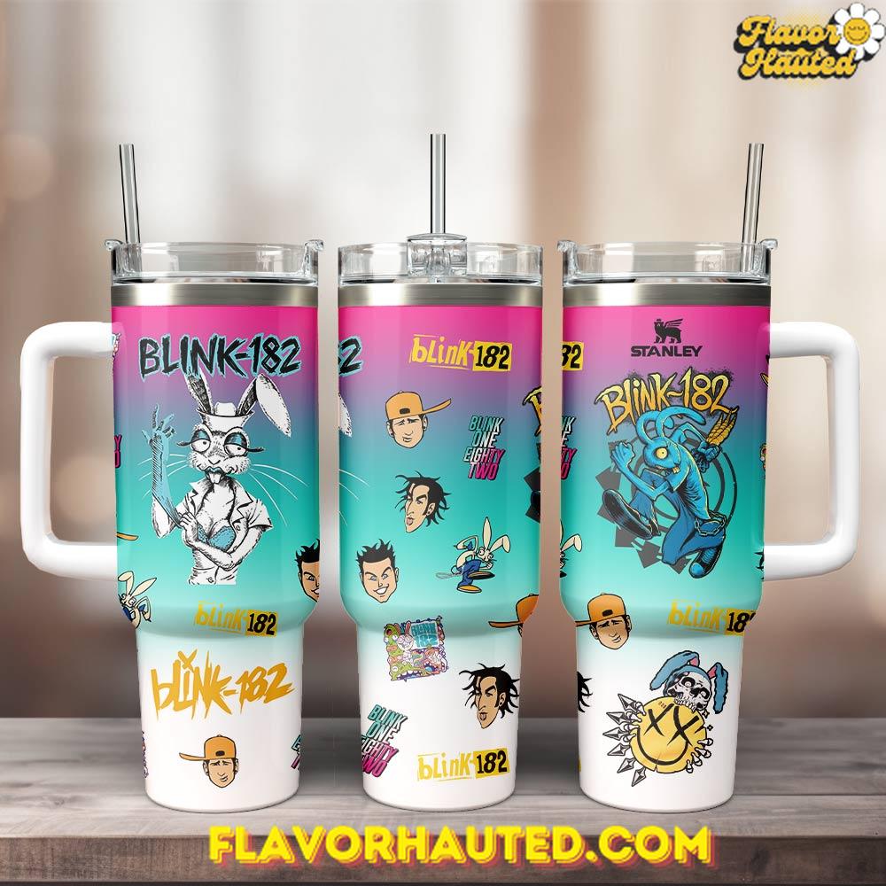 Blink-182 Band Limited Edition Stanley Tumbler 40oz Blink-182 Band Limited Edition Stanley Tumbler 40oz