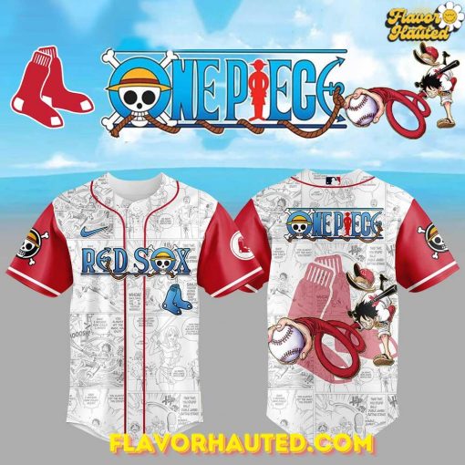 Boston Red Sox One Piece Night Game Special Baseball Jersey