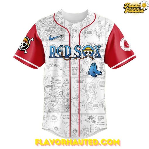 Boston Red Sox One Piece Night Game Special Baseball Jersey