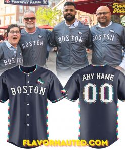 Boston Red Sox PRIDE NIGHT 2025 Limited Edition Jersey 4