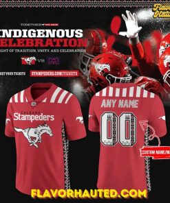 Calgary Stampeders x Indigenous Month Limited Edition 2025 Football Jersey