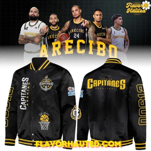 Capitanes de Arecibo BSN 2025 Limited Edition Bomber Jacket