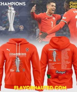 Champions UEFA Nations League 2025 Portugal Team Limited Hoodie