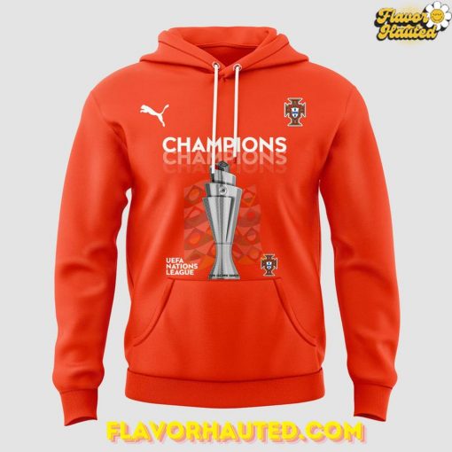 Champions UEFA Nations League 2025 Portugal Team Limited Hoodie