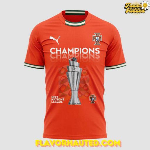 Champions UEFA Nations League 2025 Portugal Team Limited T-Shirt
