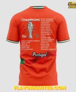 Champions UEFA Nations League 2025 Portugal Team Limited T Shirt 3